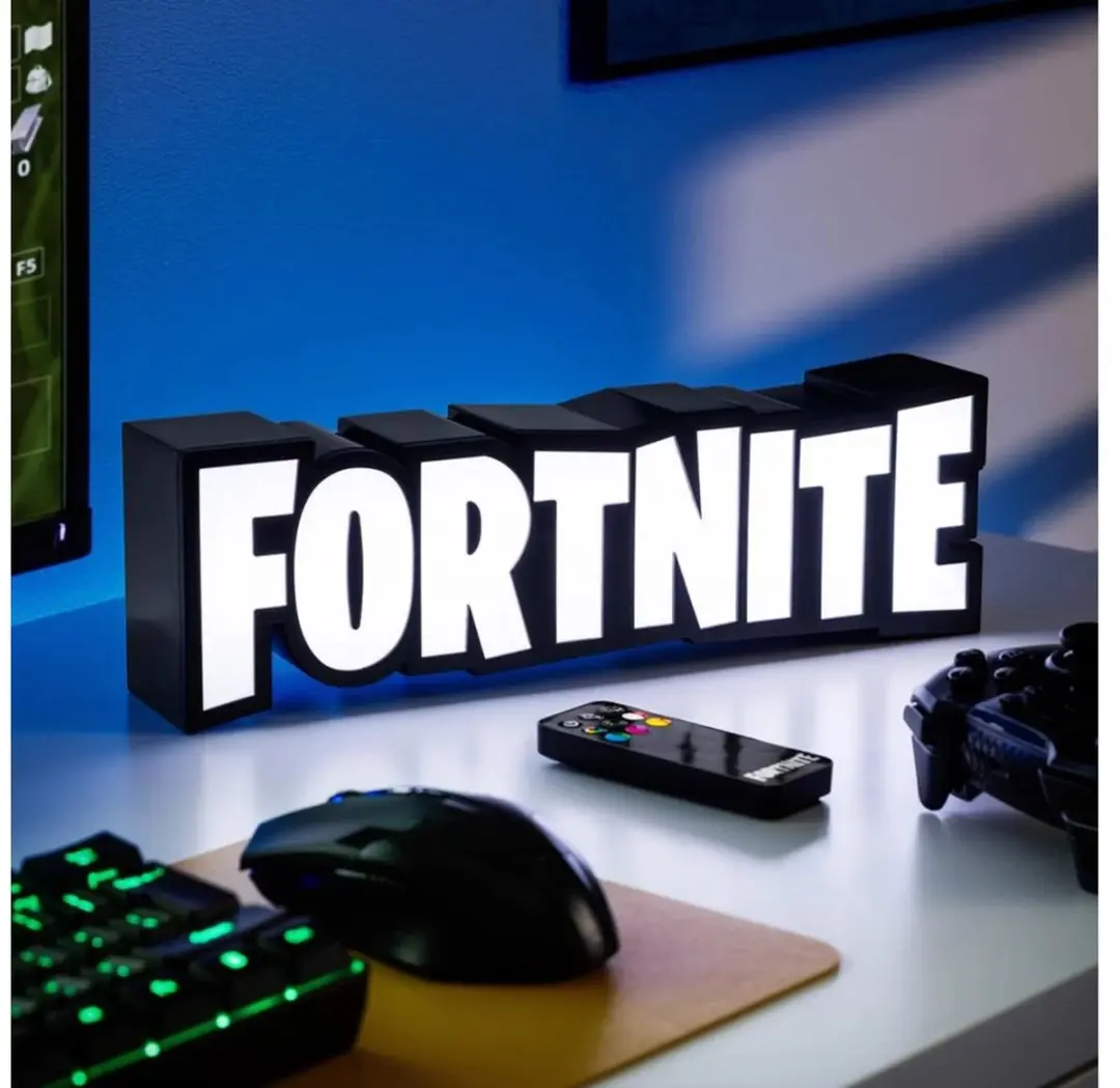 Paladone Fortnite Logo Lamp - RGB LED Licht