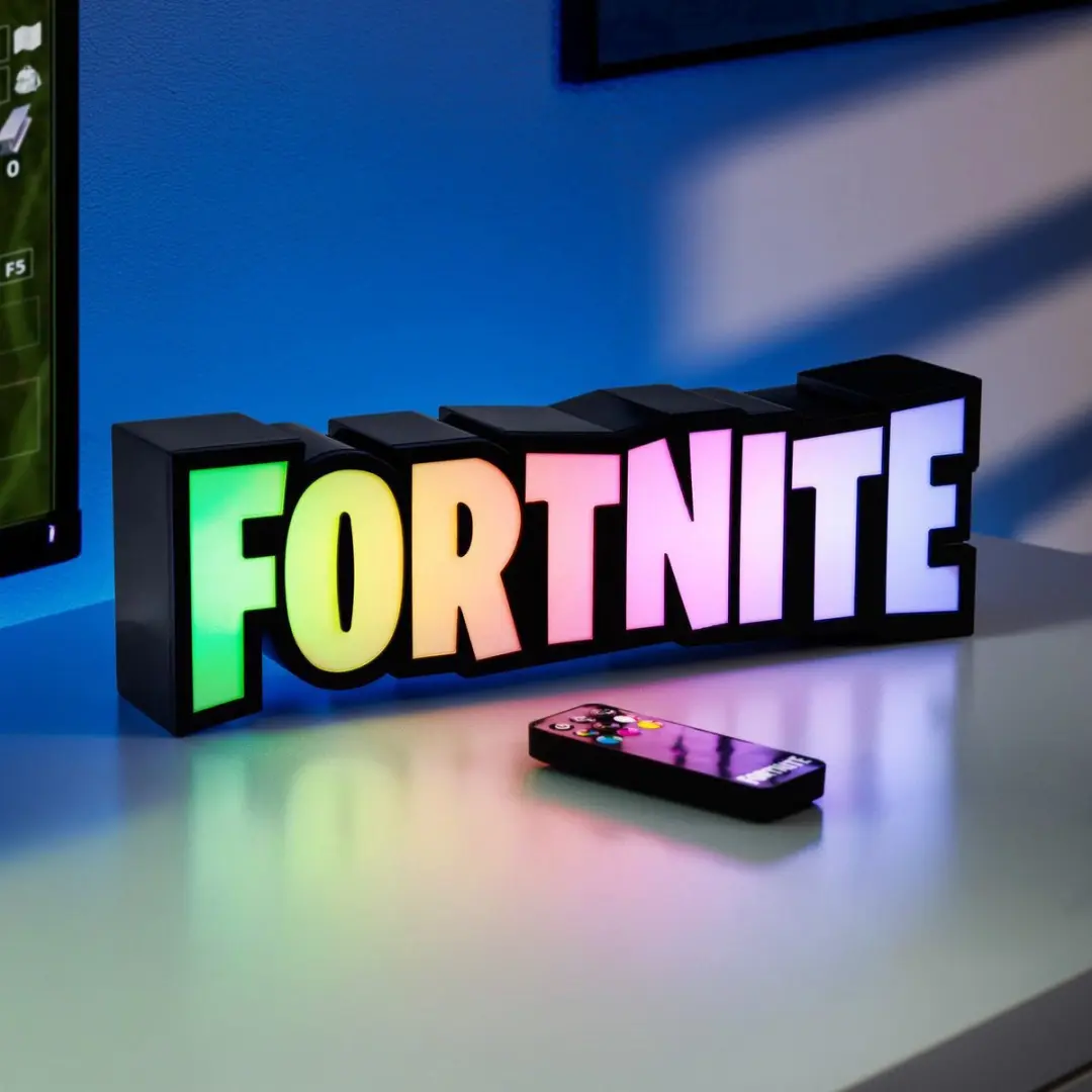 Paladone Fortnite Logo Lamp - RGB LED Licht