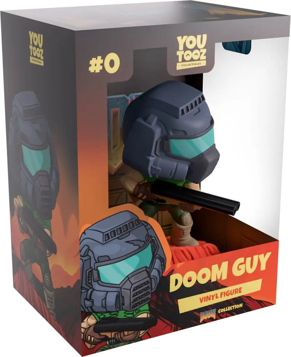 Youtooz Doom Vinyl Figure Doom Guy 10cm - Staand - afbeelding 2 van 5