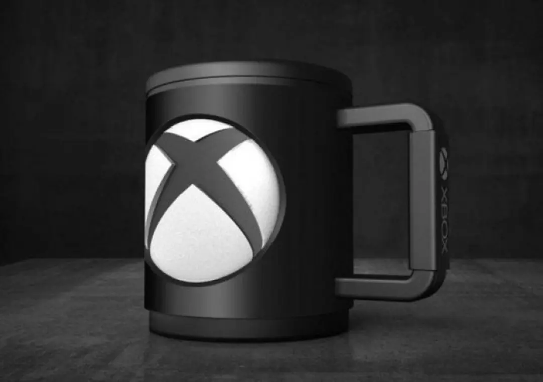 Paladone Mok Xbox 450ml Keramiek PLDPP5684XB - Zwart/Wit