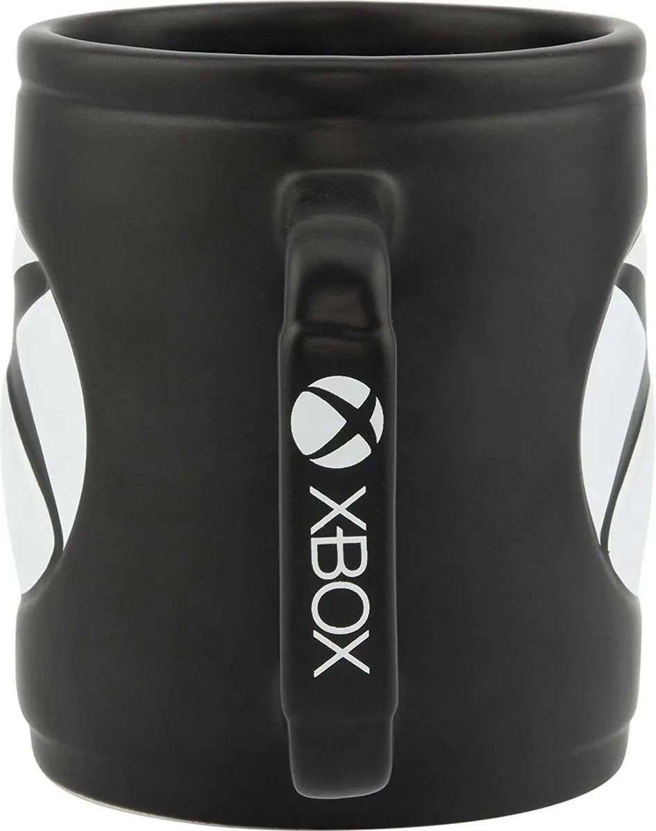 Paladone Mok Xbox 450ml Keramiek PLDPP5684XB - Zwart/Wit