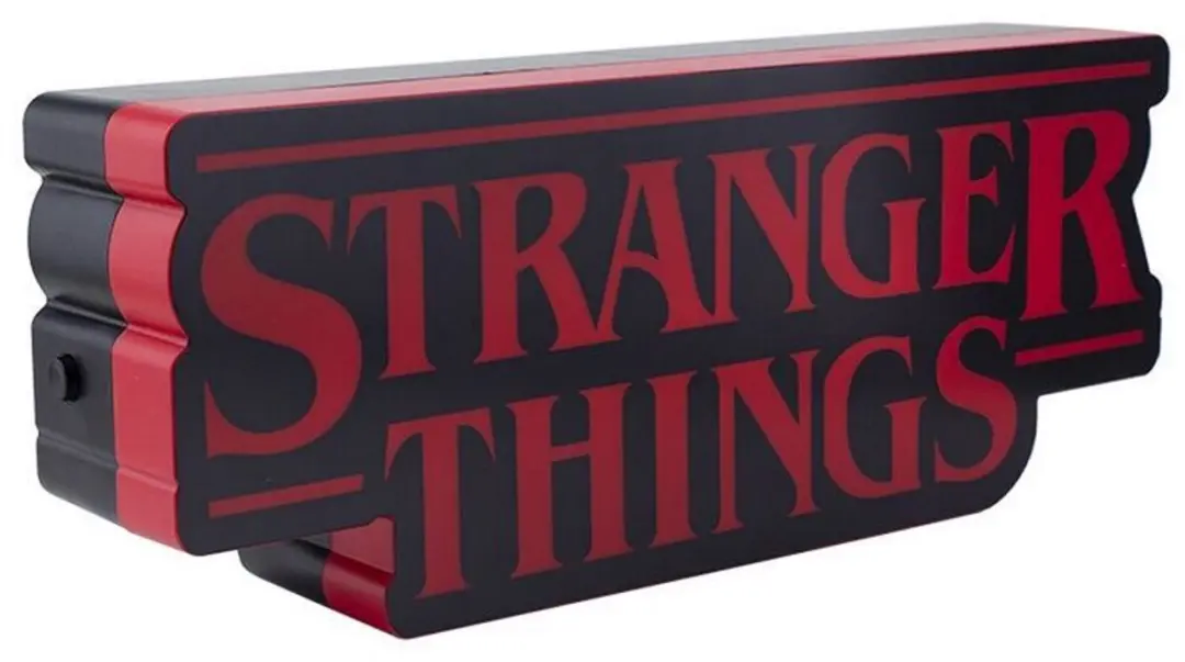 Paladone Stranger Things Logo Light - Wandlamp 31cm Rood