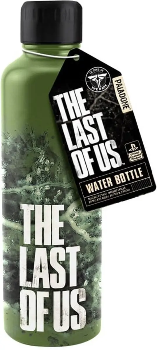 Paladone The Last of Us Glow-in-the-Dark Waterfles 500ml - PP13076LU