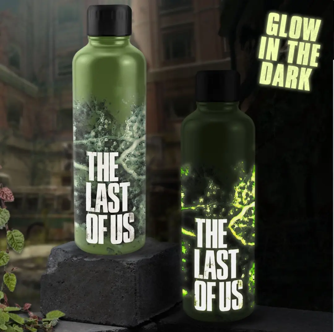 Paladone The Last of Us Glow-in-the-Dark Waterfles 500ml - PP13076LU
