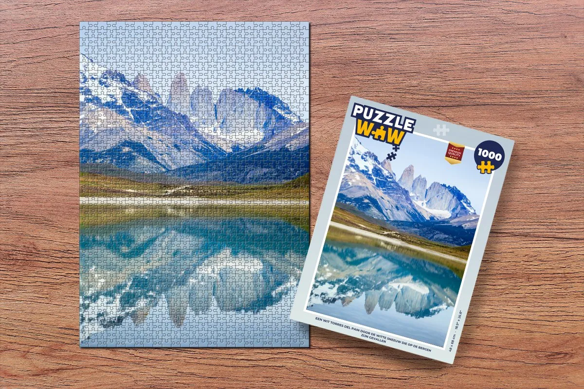 PuzzleWow Torres del Pain Legpuzzel 1000 Stuks - Multicolor
