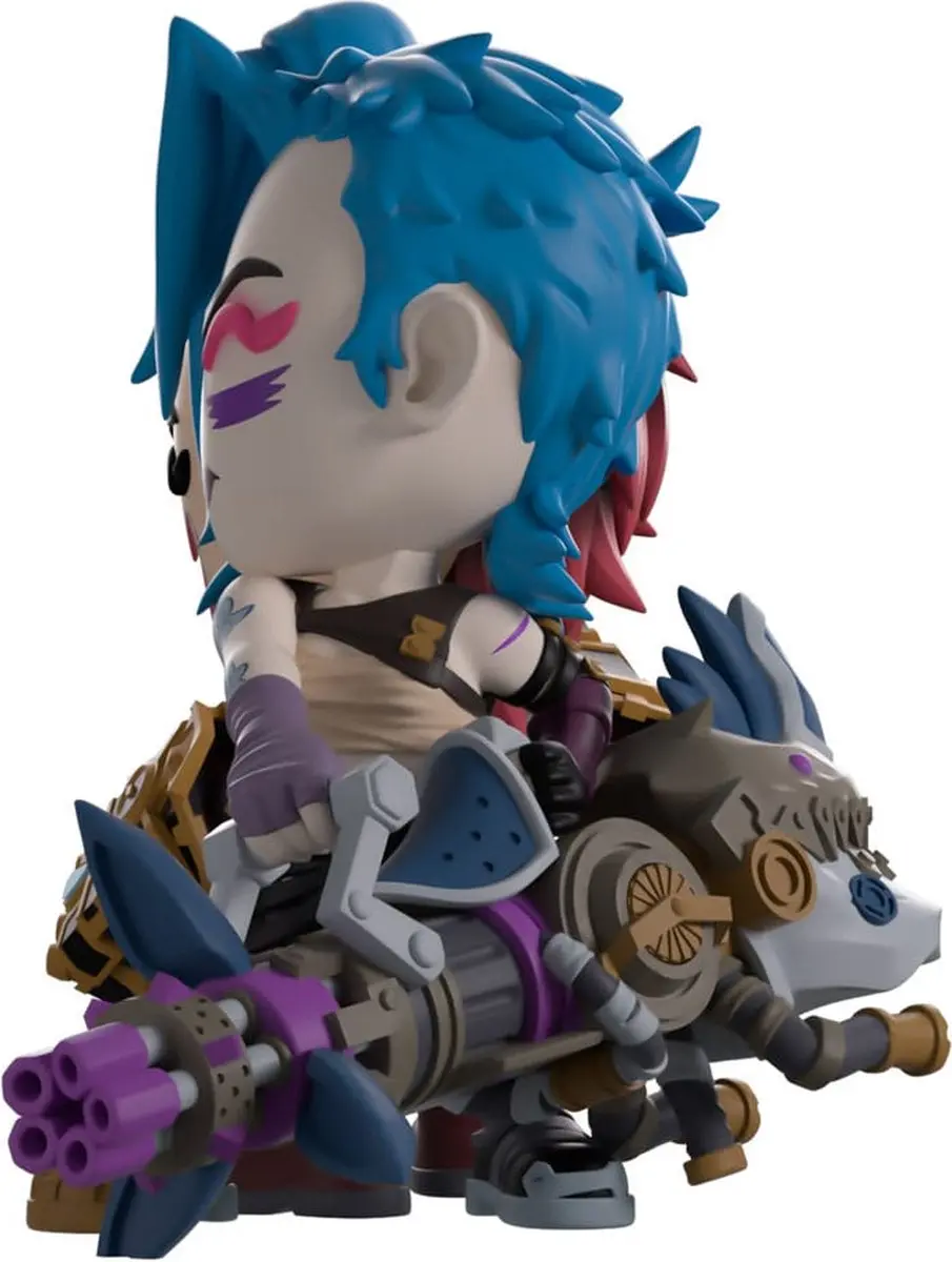 Youtooz Arcane Vi & Jinx Vinyl Figuur - 2-Pack - 11cm - Multicolor - afbeelding 4 van 6