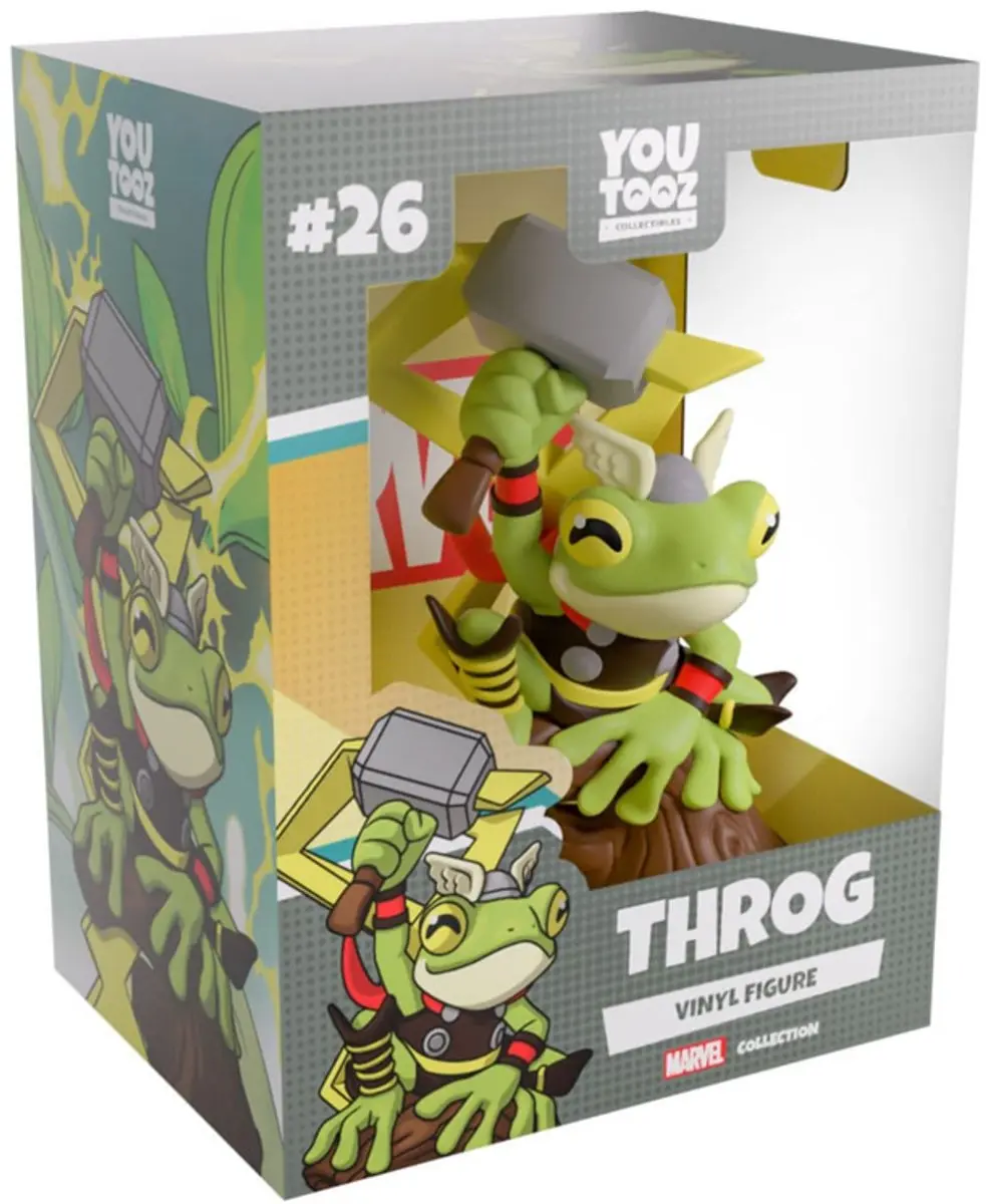 Youtooz Marvel Companions Throg Vinyl Figuur 14cm - Multi - afbeelding 2 van 5