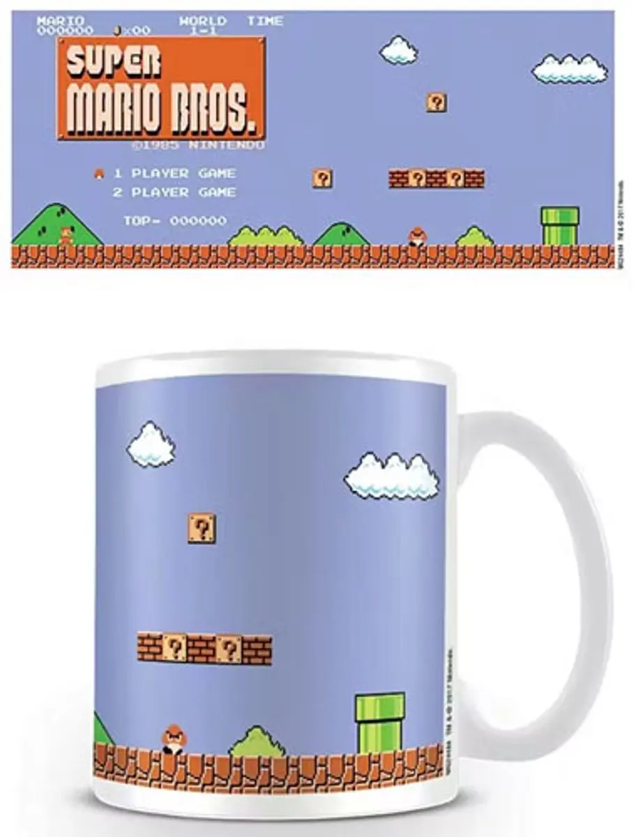Nintendo Super Mario Beker 325ml - Magnetron- en ovenbestendig - afbeelding 2 van 2
