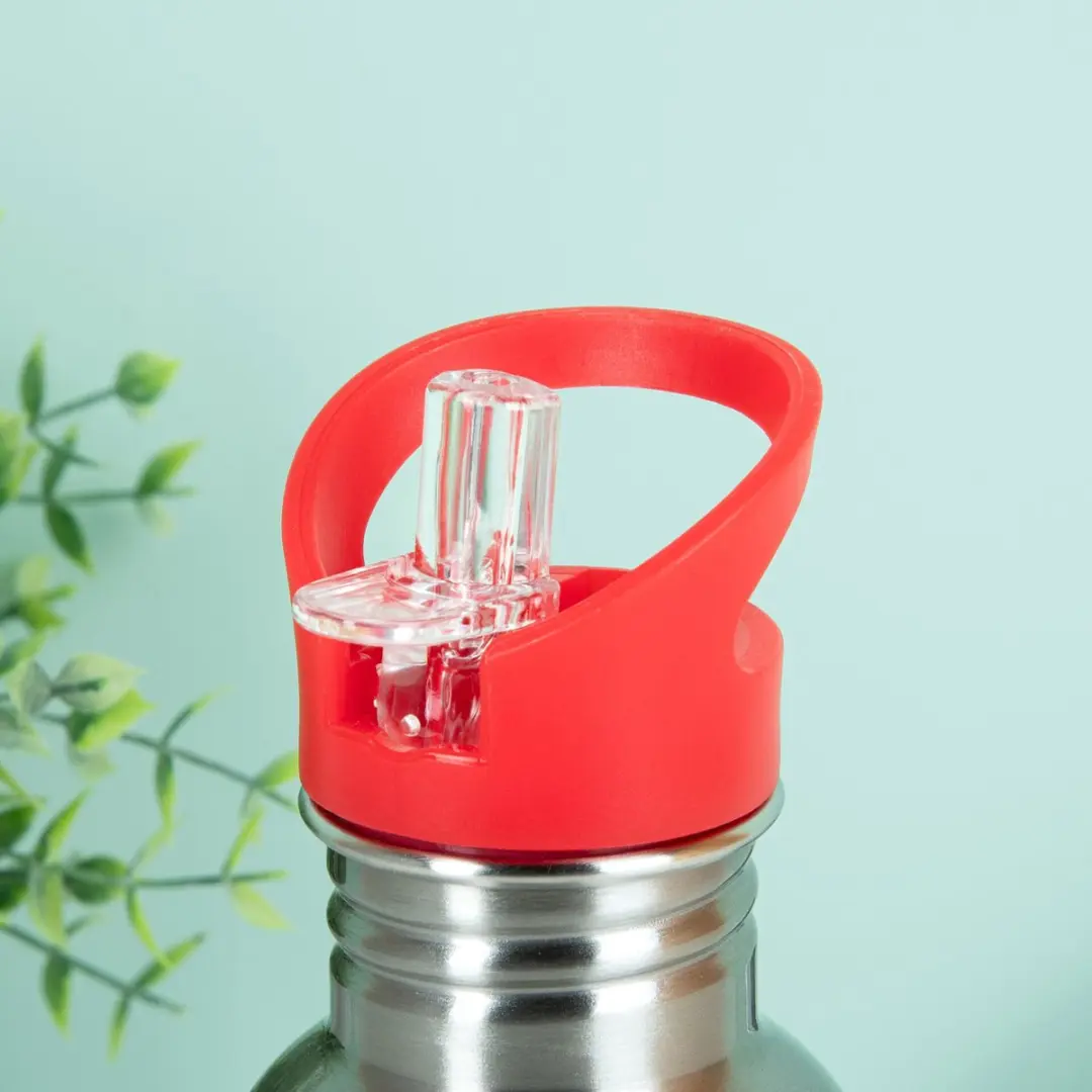 Paladone Super Mario Metalen Waterfles PP8022NN - 0,48L - Rood/Wit/Zilver