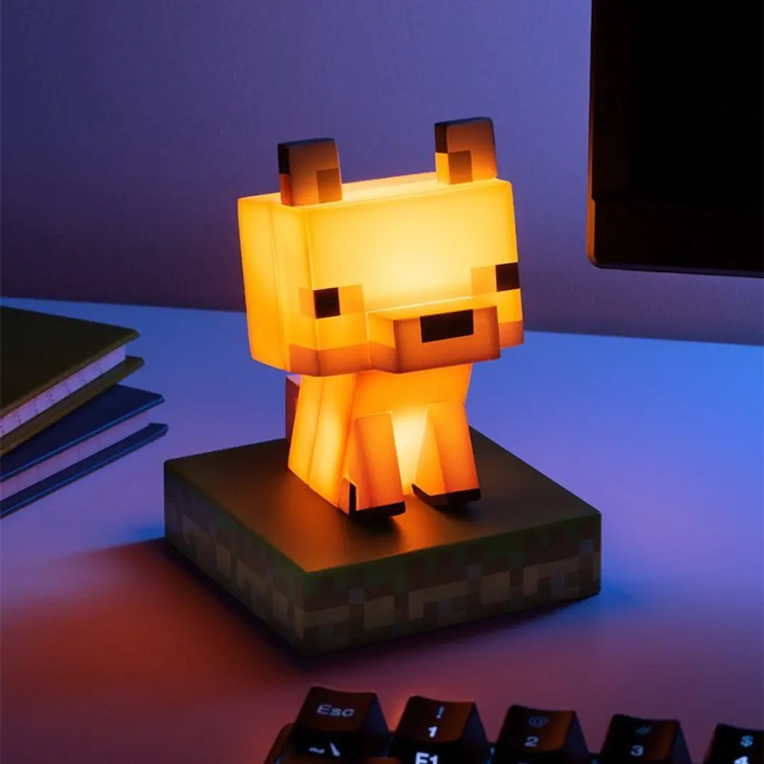 Paladone Minecraft Fox Nachtlamp - Veelkleurig