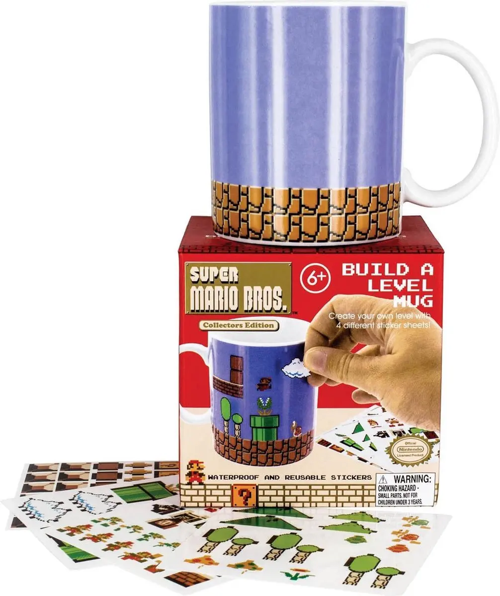 Super Mario Build a Level Mug