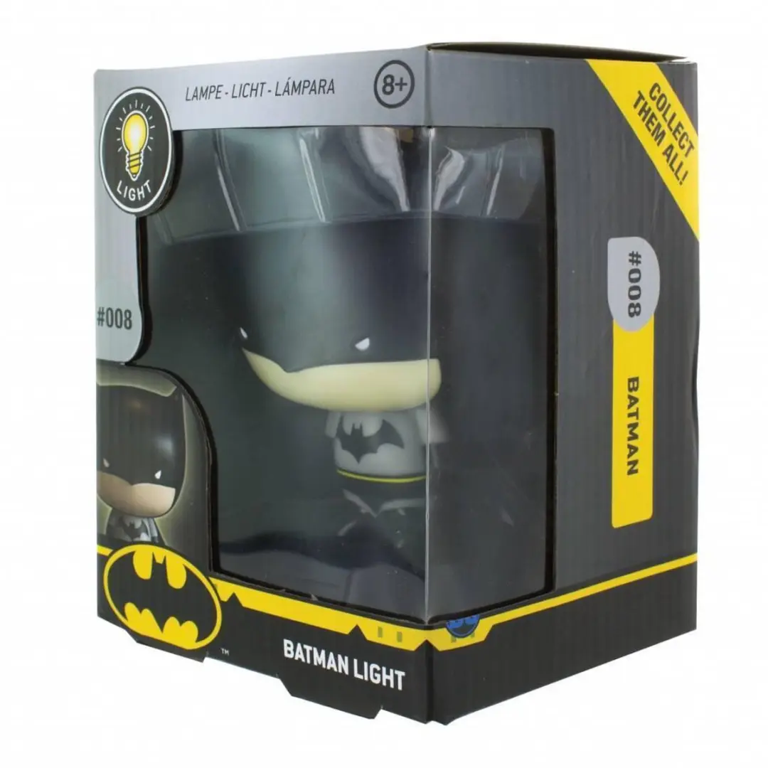 Paladone Batman Icon Light Nachtlamp - Zwart