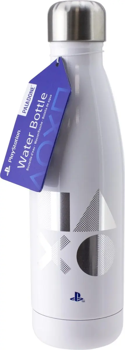 Paladone PlayStation 5 Drinkfles 460ml - PP7925PS - Grijs/Wit/Zilver