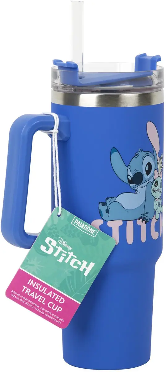 Paladone Disney Stitch Reisbeker 900ml - Meerkleurig