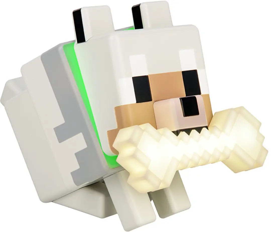 Paladone Minecraft Wolf GloBuddies LED Nachtlamp - 5W