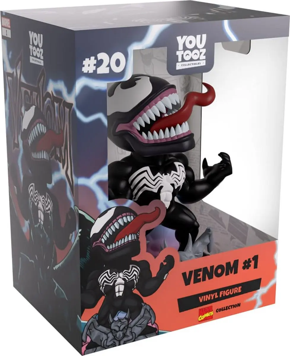 Youtooz Venom Vinyl Figure - 13cm - Multi - afbeelding 3 van 6