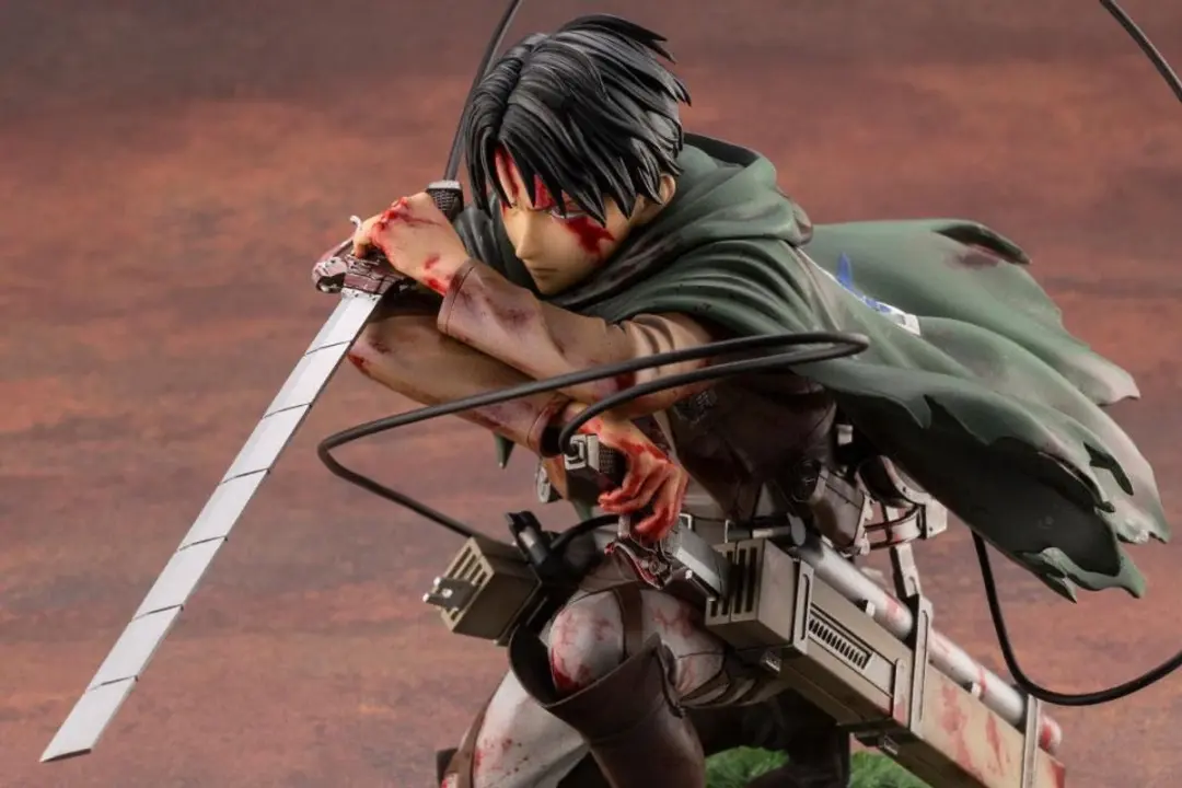 Kotobukiya Attack on Titan ARTFXJ Levi Fortitude 1/7 Beeld - 17cm - Multicolor - afbeelding 4 van 6
