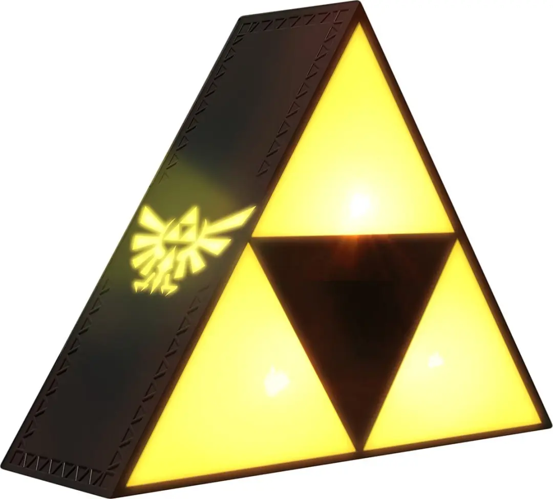 Paladone The Legend of Zelda Triforce Nachtlamp - Warm wit - USB/batterij