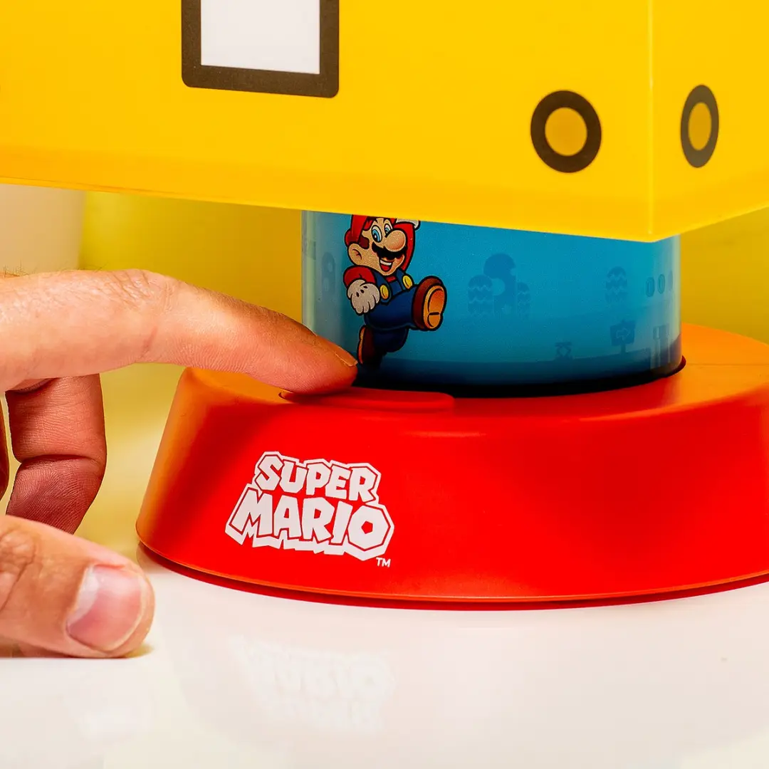 Paladone Super Mario Question Nachtlamp - Geel