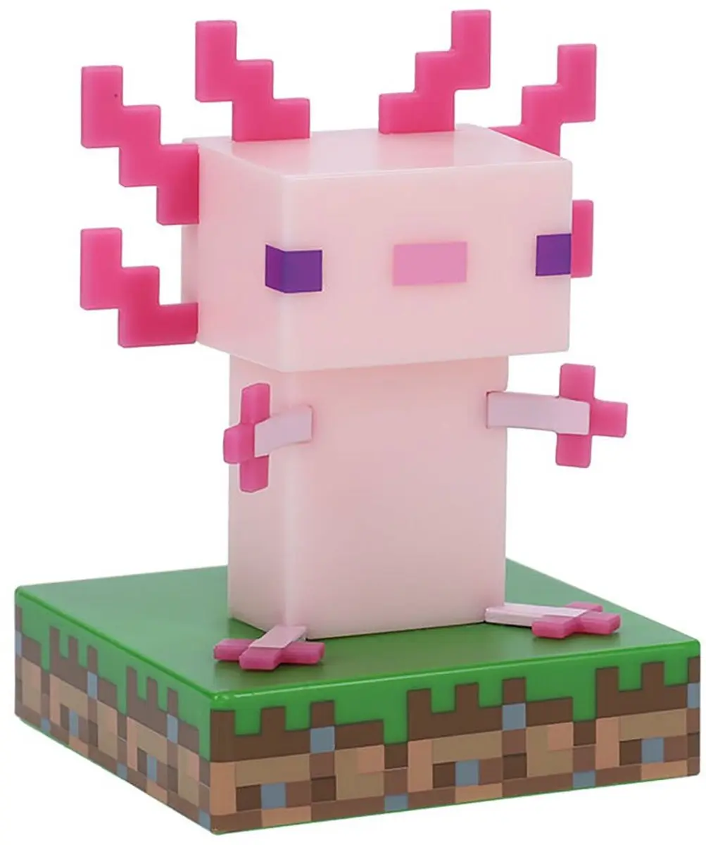 Paladone Minecraft Axolotl Icon Light - Nachtlamp