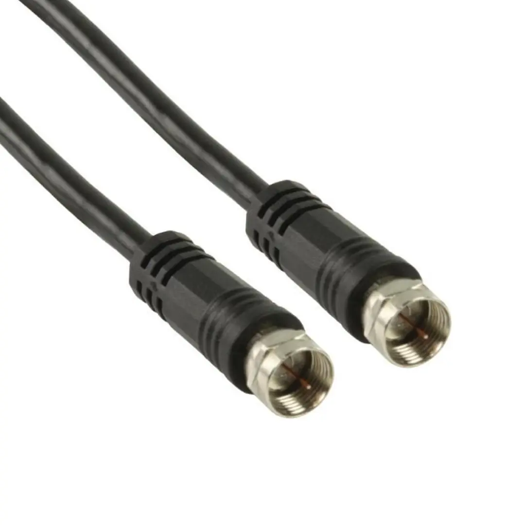 Valueline VLSP41000B10 Antennekabel F Mannelijk