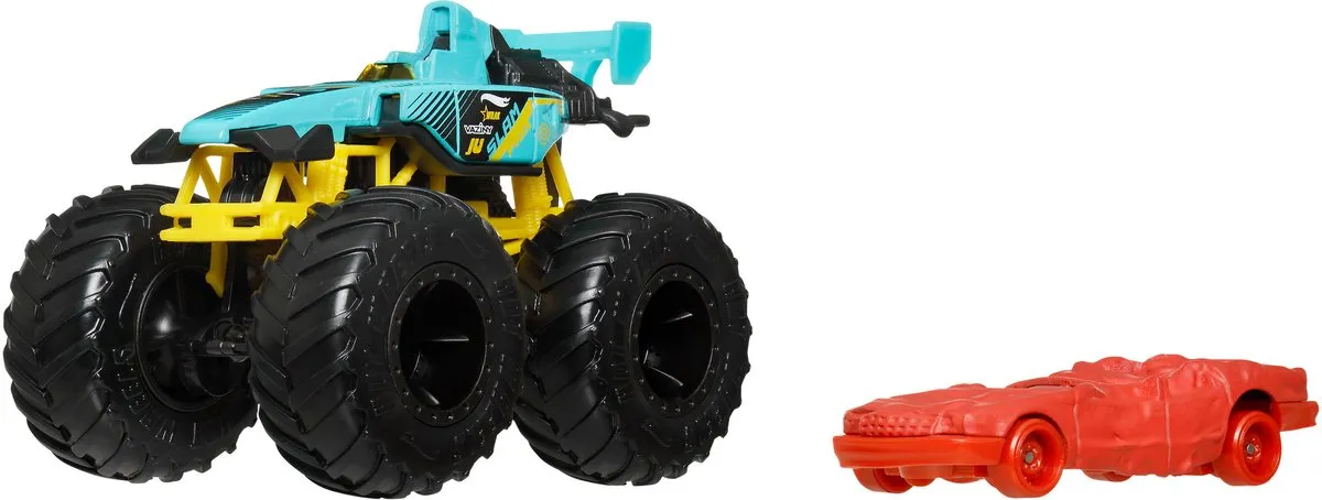 Hot Wheels Monster Trucks Slam Prix 2-delig - Meerkleurig