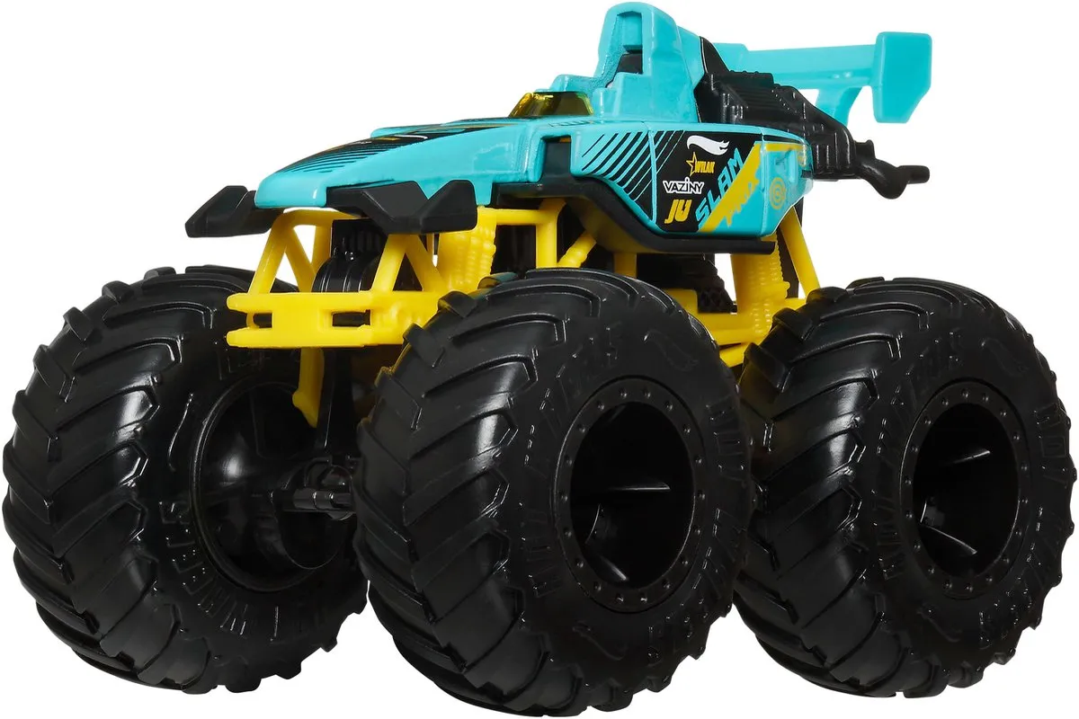 Hot Wheels Monster Trucks Slam Prix 2-delig - Meerkleurig