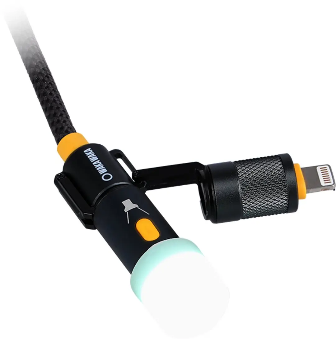 Waka Waka Connect Kabel 100cm - Zwart - afbeelding 3 van 6