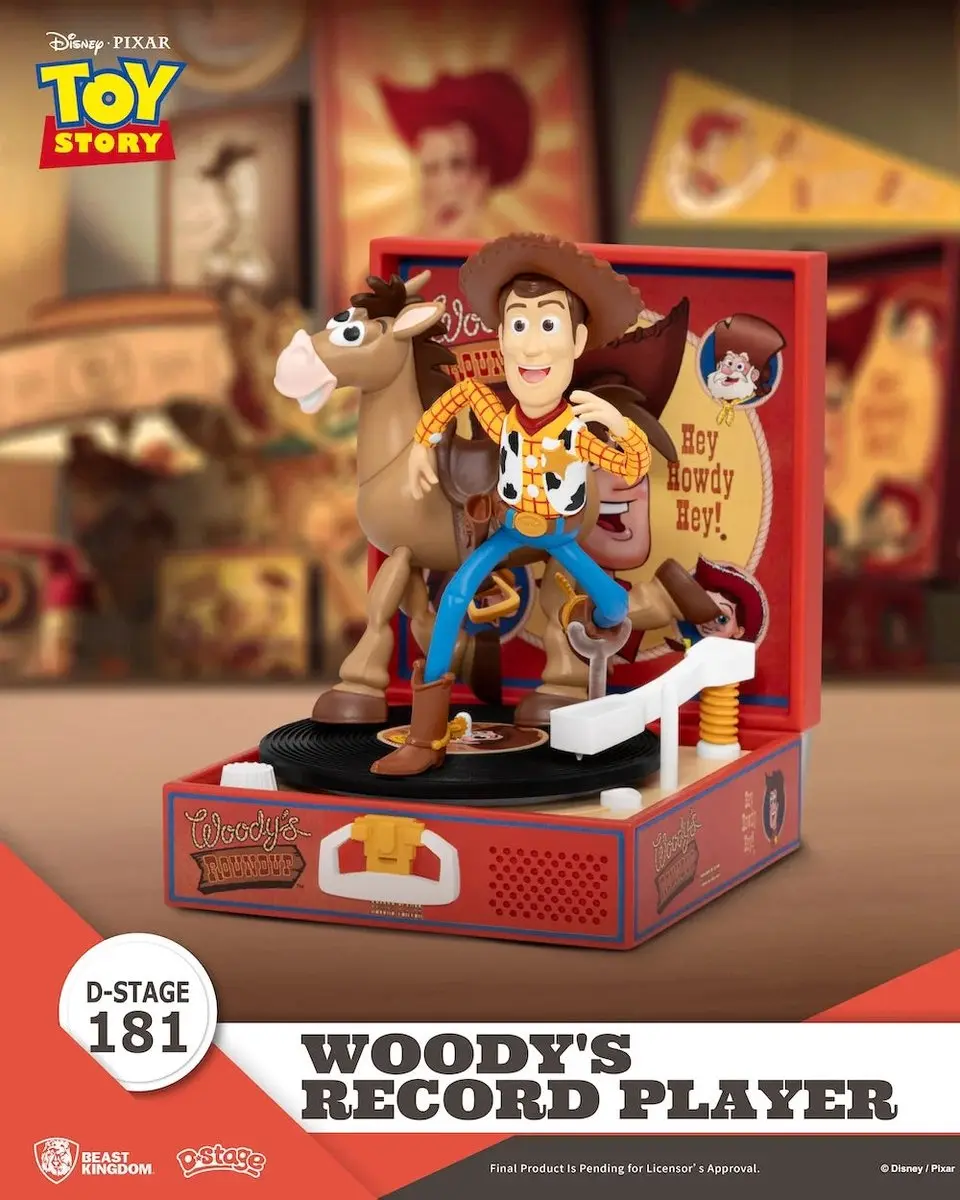 Beast Kingdom Toy Story Woody's Record Player