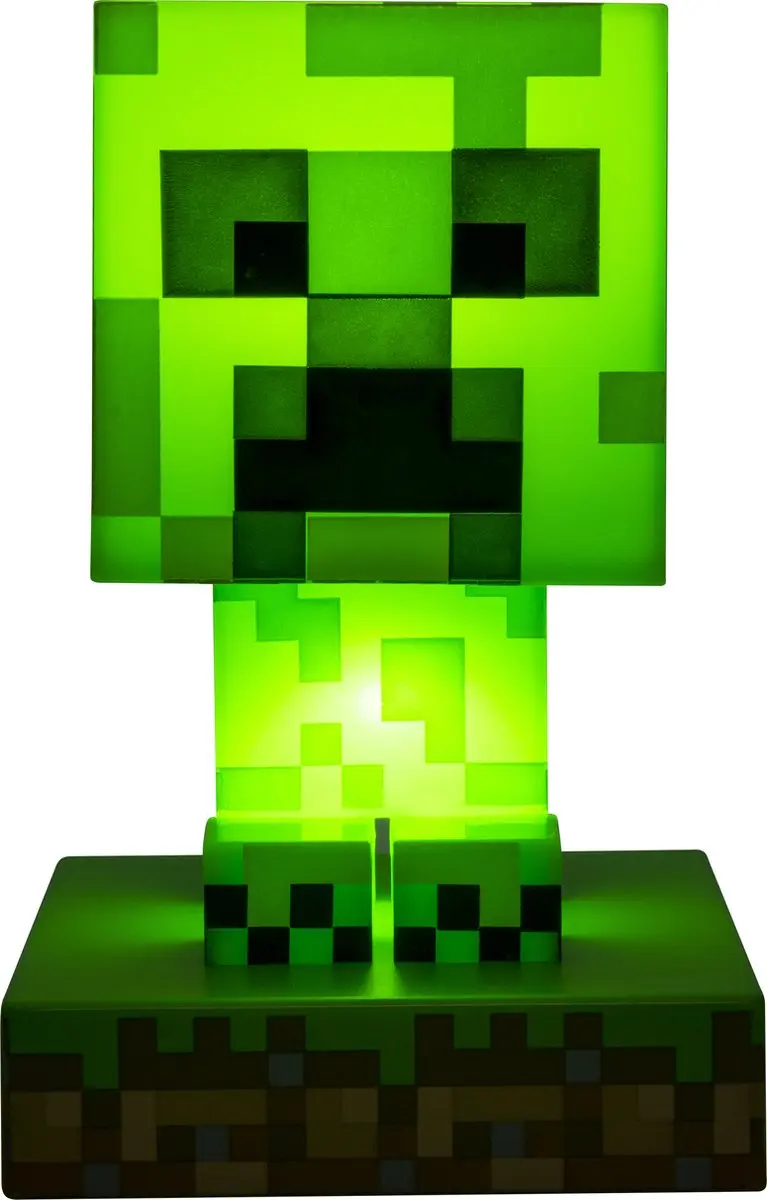 Paladone Minecraft Creeper Icon Licht - 12cm - Groen