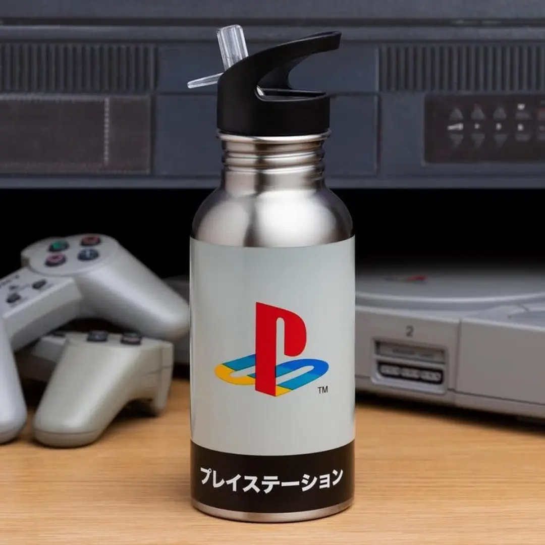 Paladone PlayStation Metal Waterfles 0,5L