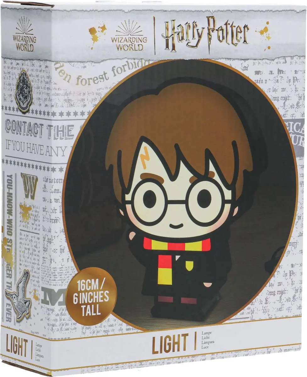 Paladone Harry Potter Chibi Nachtlamp LED - Veelkleurig