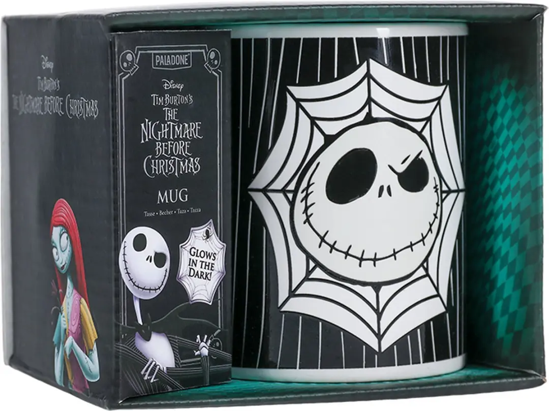 Paladone The Nightmare Before Christmas Glow-in-the-Dark Mok - 300ml