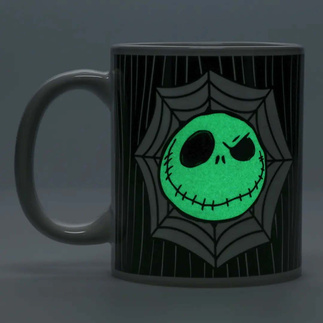 Paladone The Nightmare Before Christmas Glow-in-the-Dark Mok - 300ml