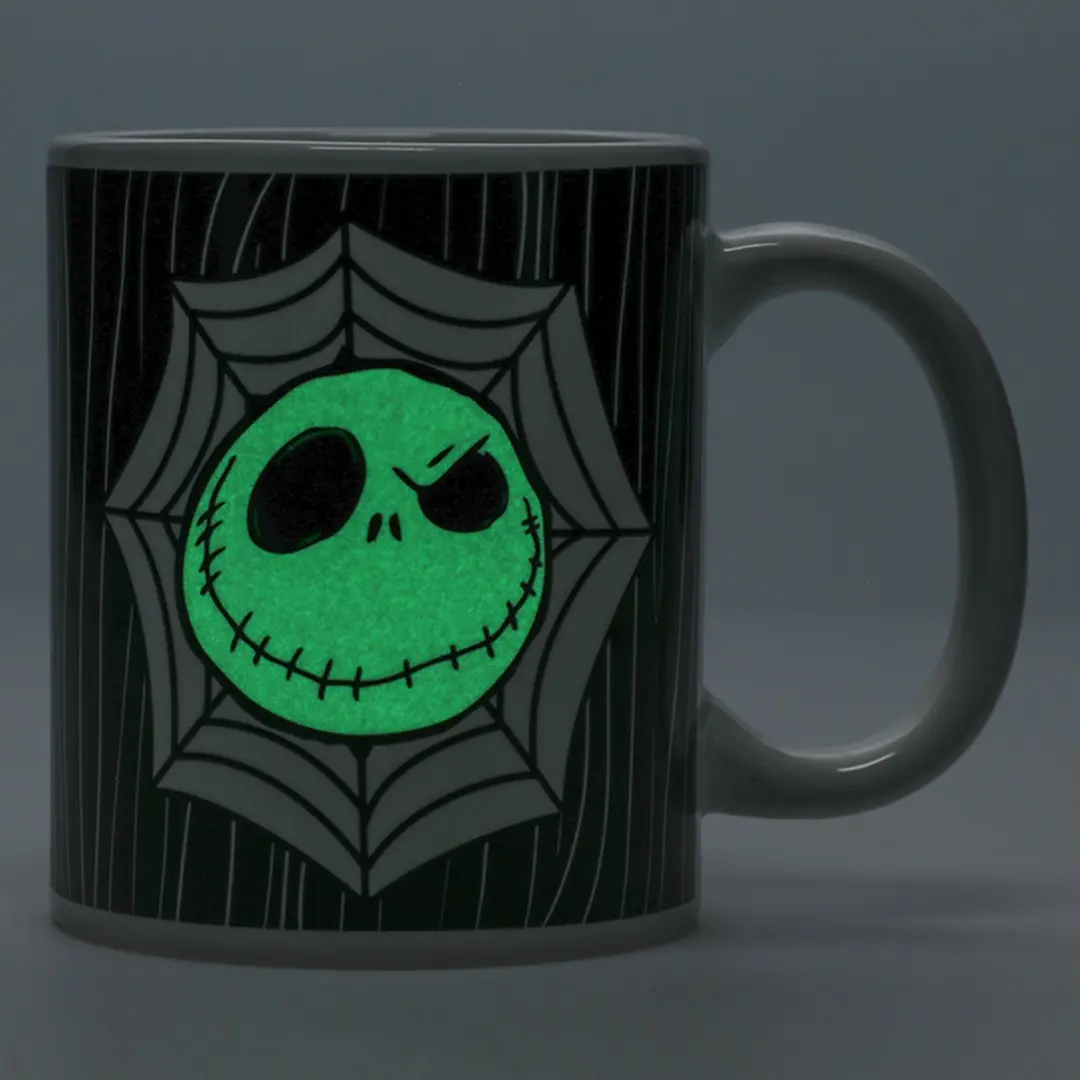 Paladone The Nightmare Before Christmas Glow-in-the-Dark Mok - 300ml