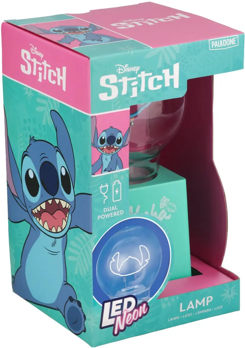 Paladone Stitch Ohana Lamp - Wit licht