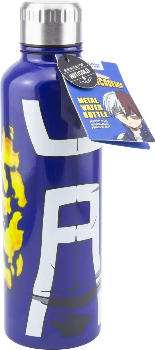 Paladone My Hero Academia Waterfles 0.45L - Blauw