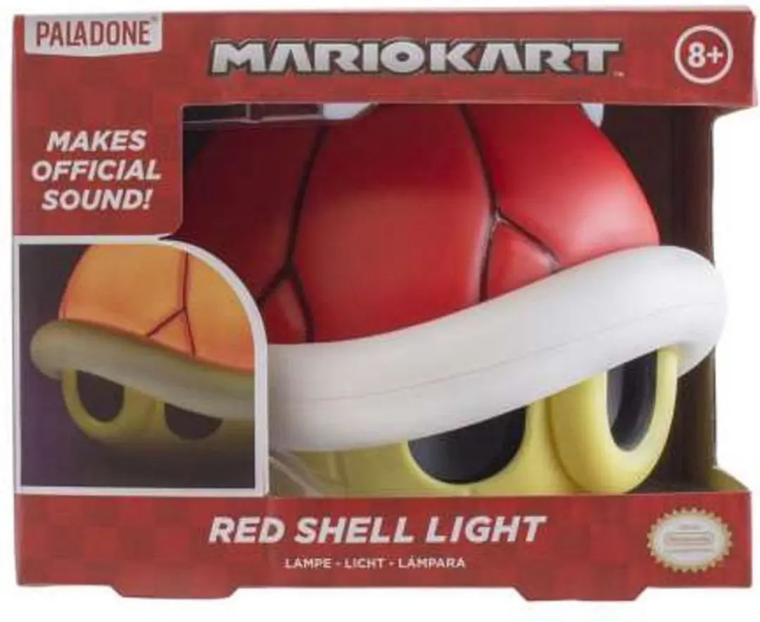 Paladone Super Mario Boo Lamp - Rood Licht met Geluid