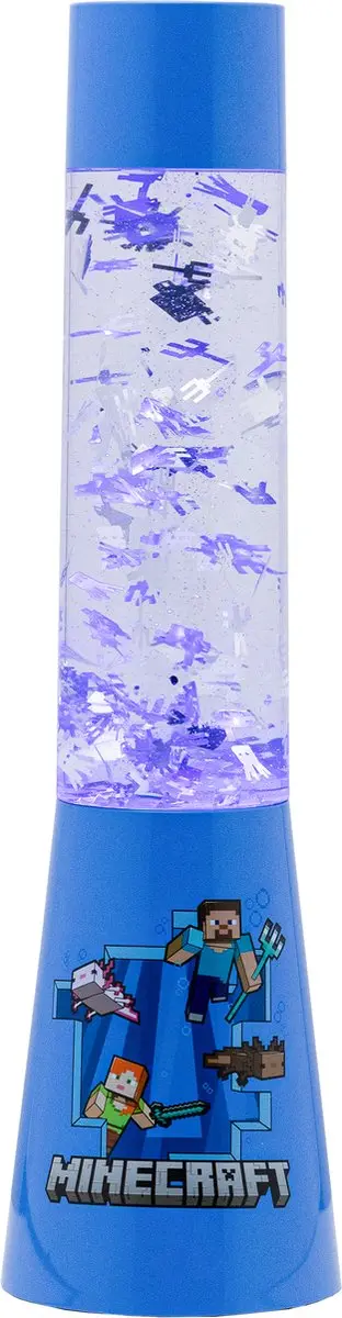 Paladone Minecraft Glitter Flow Lamp