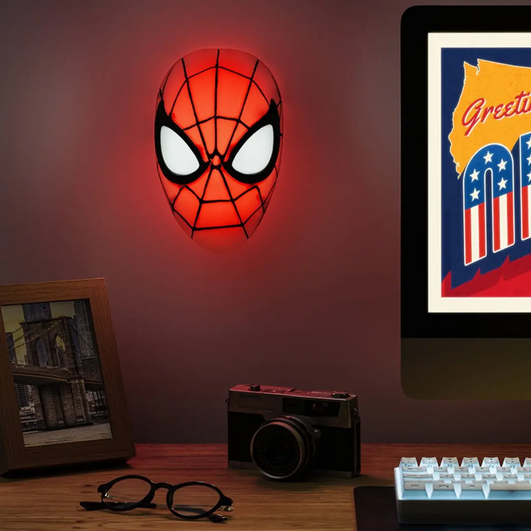 Paladone Spider-Man Mask Light - Veelkleurig