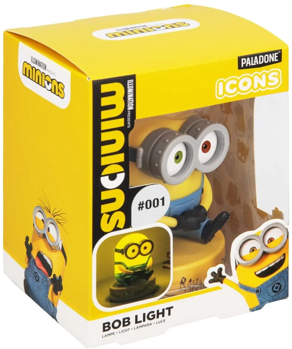 Paladone Minions Bob Mini 3D Icon Light - Multicolor