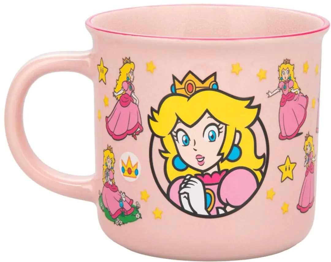 Paladone Super Mario Princess Peach Heat Change Mok - 300ml - Multi