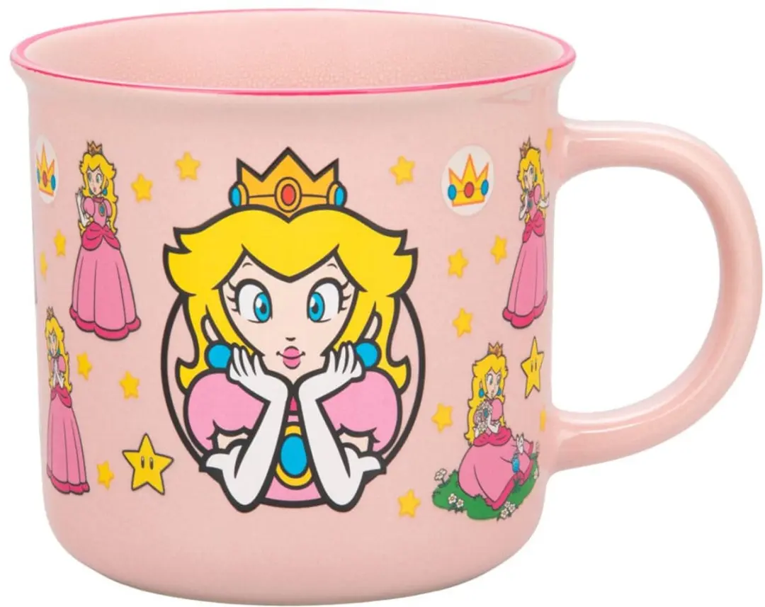Paladone Super Mario Princess Peach Heat Change Mok - 300ml - Multi