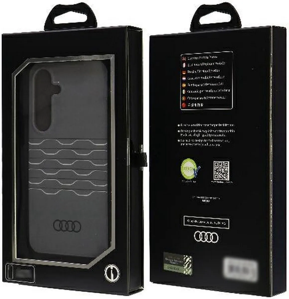 Audi IML Grille Back Case Samsung Galaxy S24 - Zwart - afbeelding 4 van 6