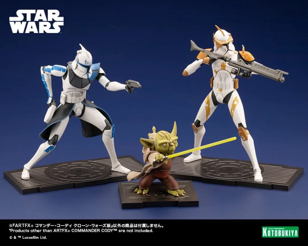 Kotobukiya Star Wars The Clone Wars ARTFX Commander Cody Beeld - 17cm - Multi - afbeelding 6 van 6