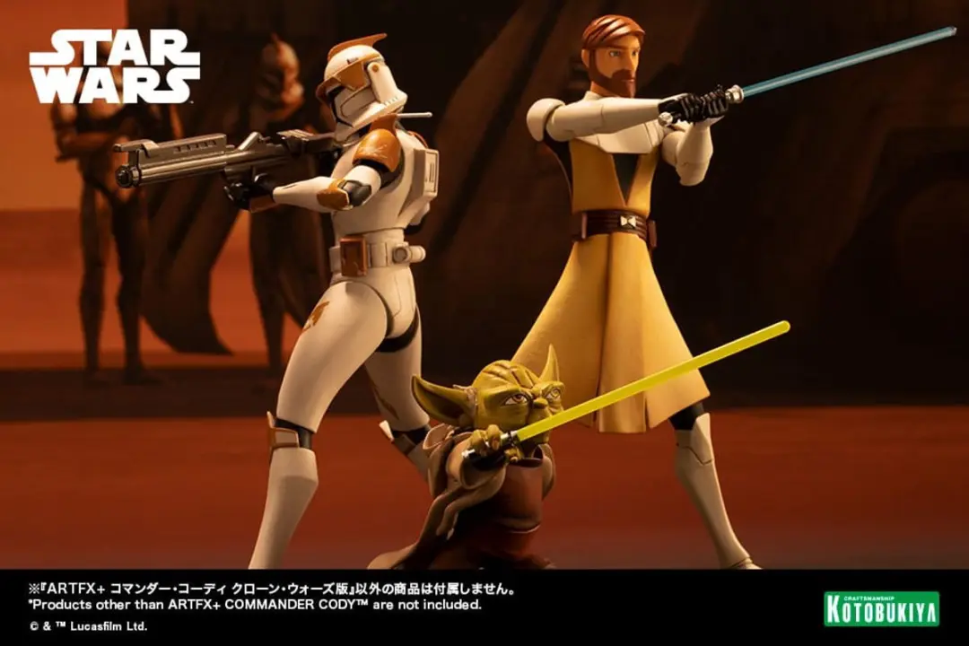 Kotobukiya Star Wars The Clone Wars ARTFX Commander Cody Beeld - 17cm - Multi - afbeelding 2 van 6