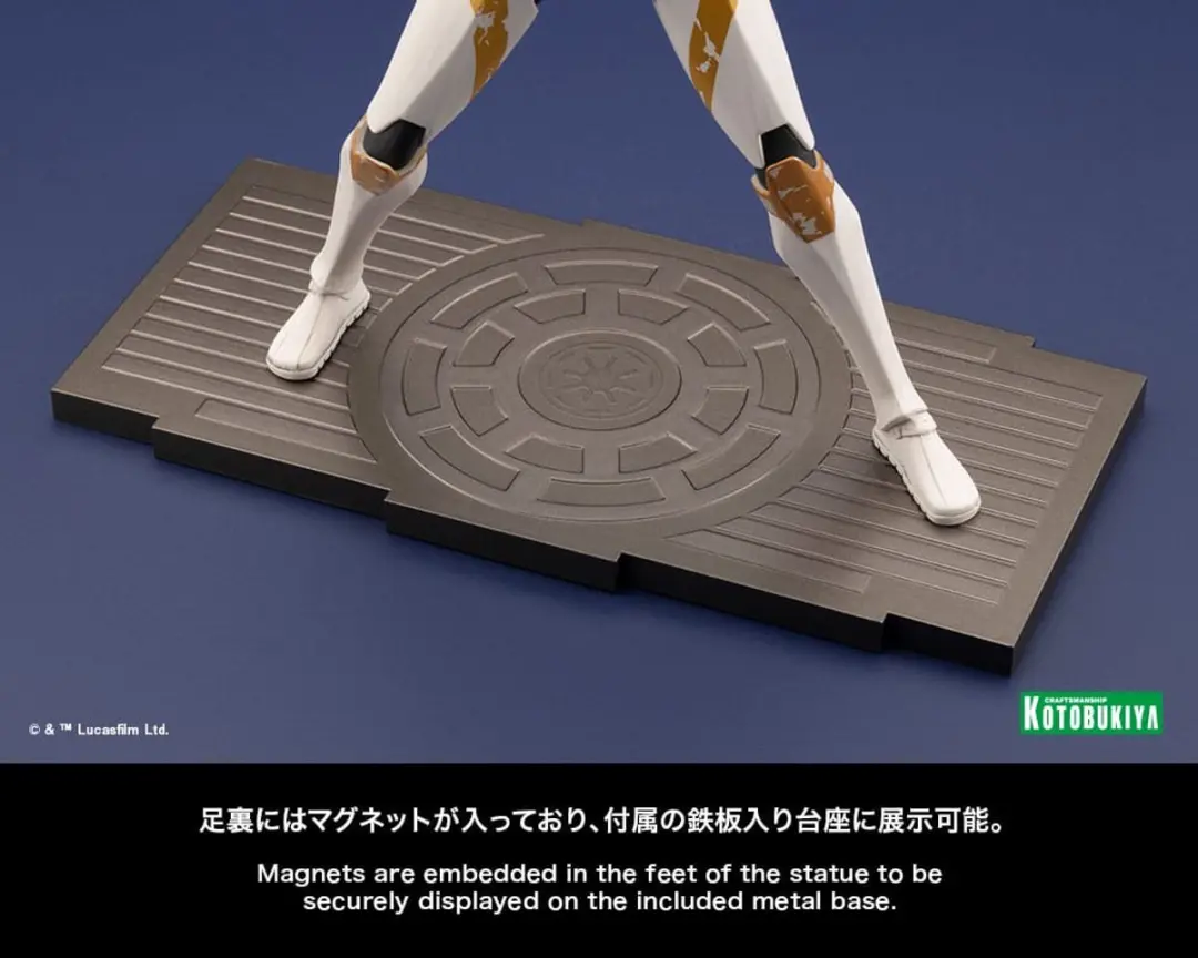 Kotobukiya Star Wars The Clone Wars ARTFX Commander Cody Beeld - 17cm - Multi - afbeelding 5 van 6