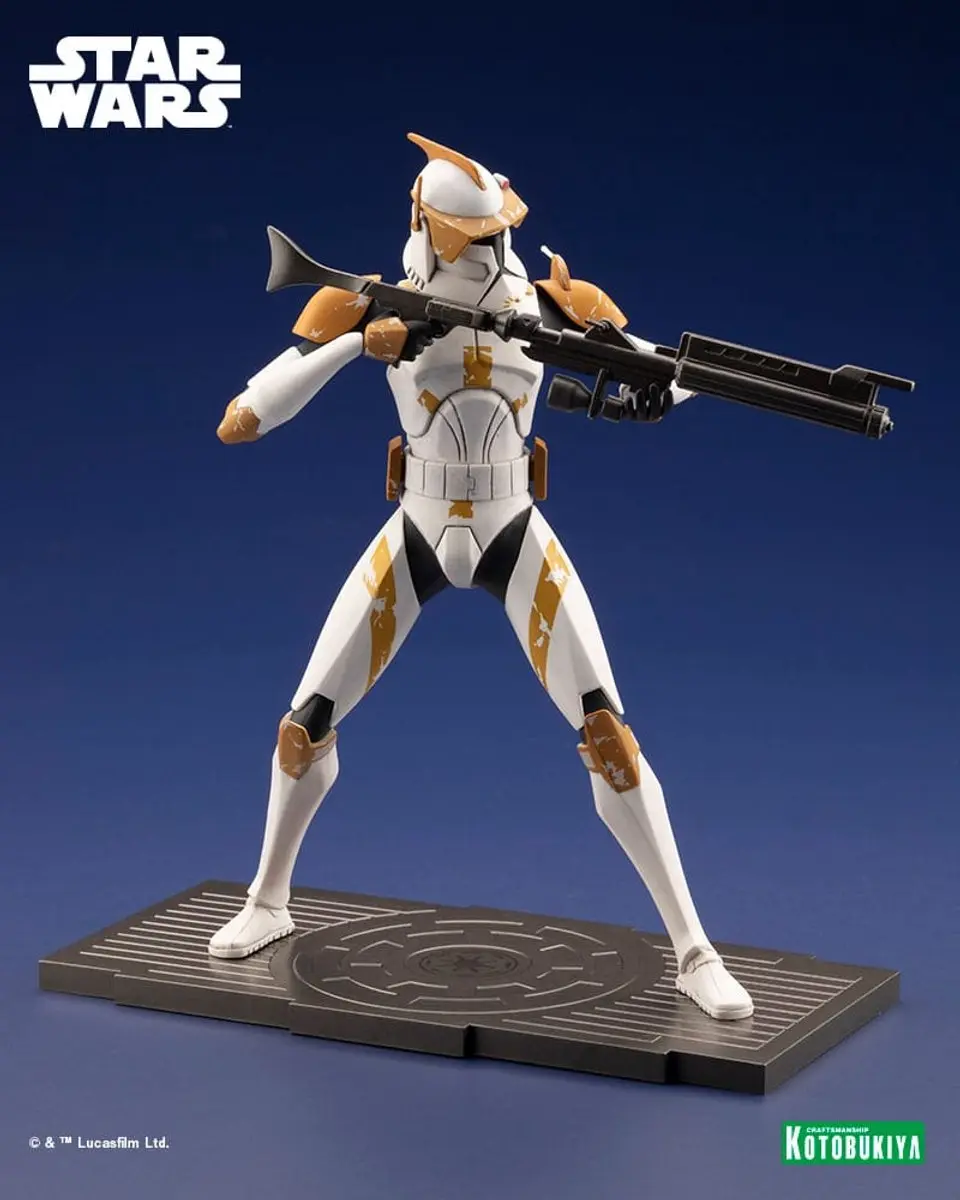 Kotobukiya Star Wars The Clone Wars ARTFX Commander Cody Beeld - 17cm - Multi - afbeelding 4 van 6