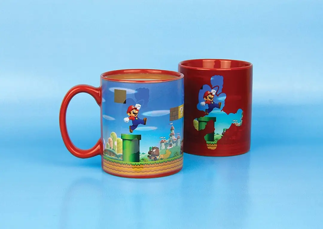 Paladone Super Mario Heat Change Mug PP3432NN - 300ml - Rood