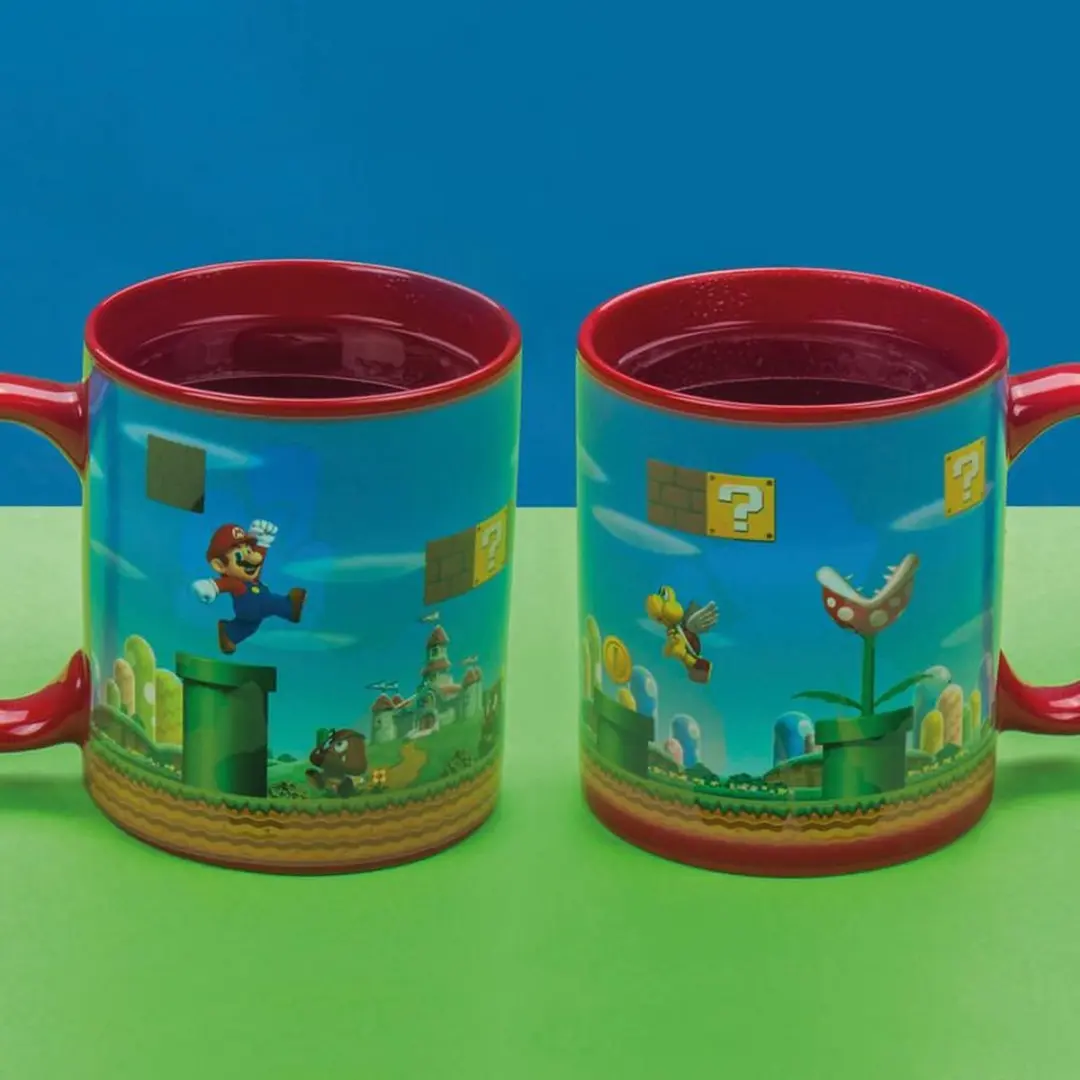 Paladone Super Mario Heat Change Mug PP3432NN - 300ml - Rood